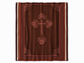Sacred Bible Cross Soft Flannel Blanket