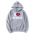 I Love Jesus Pullover Hoodie