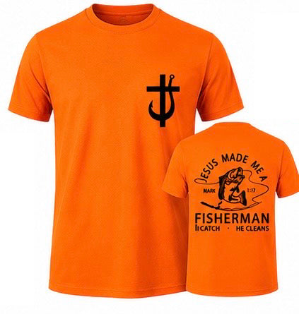 Jesus Made Me A Fisherman T-Shirt Collection