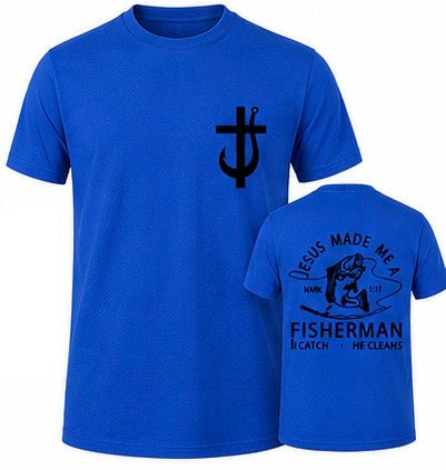 Jesus Made Me A Fisherman T-Shirt Collection