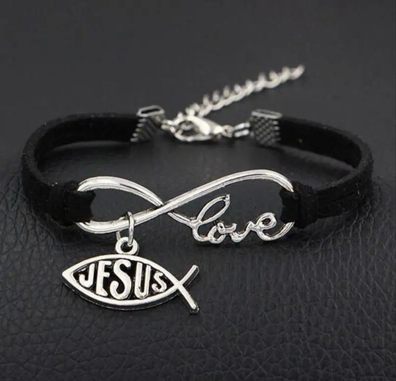 Jesus’s Infinite Love Velvet Rope Bracelet Collection