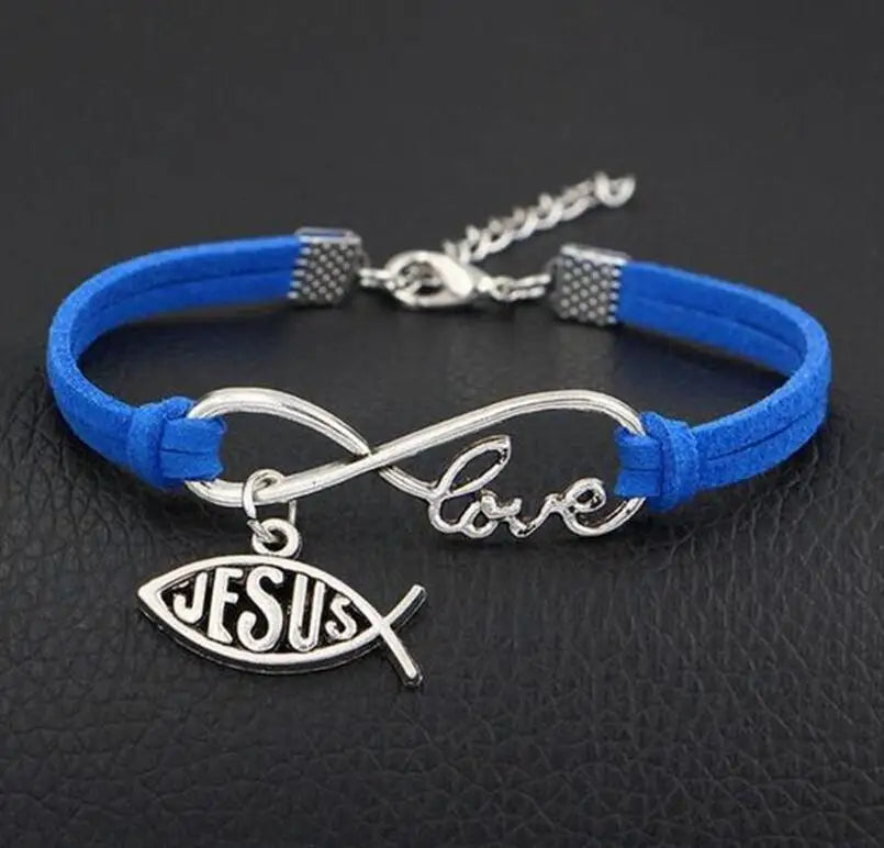 Jesus’s Infinite Love Velvet Rope Bracelet Collection