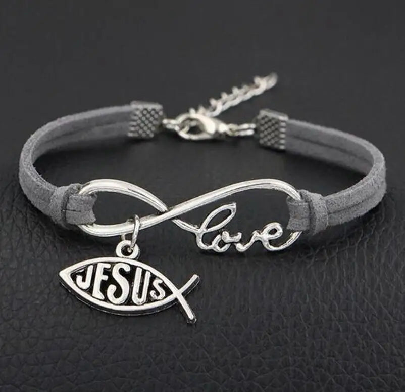 Jesus’s Infinite Love Velvet Rope Bracelet Collection