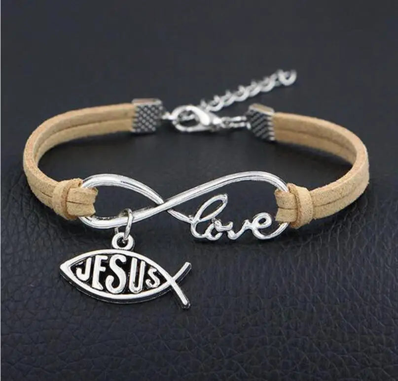 Jesus’s Infinite Love Velvet Rope Bracelet Collection