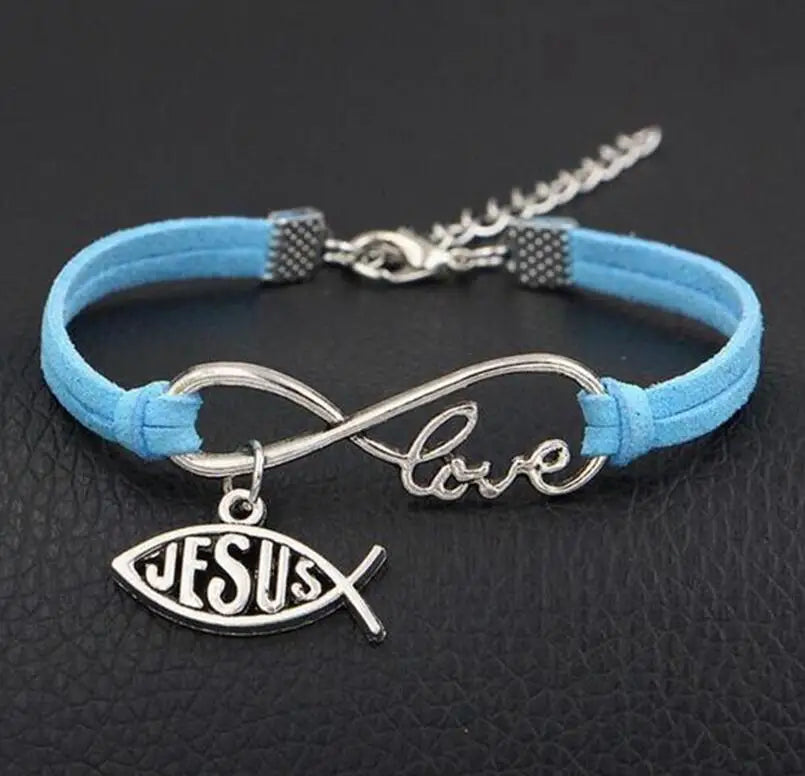 Jesus’s Infinite Love Velvet Rope Bracelet Collection