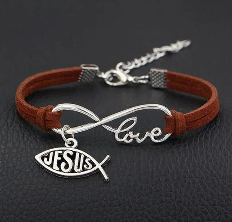 Jesus’s Infinite Love Velvet Rope Bracelet Collection