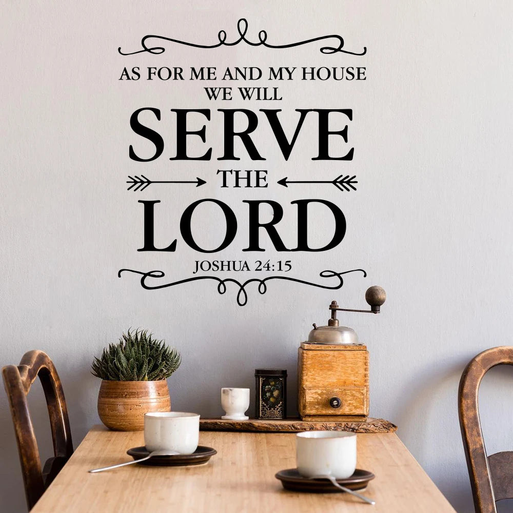 JOSHUA 24:15 Wall Decal
