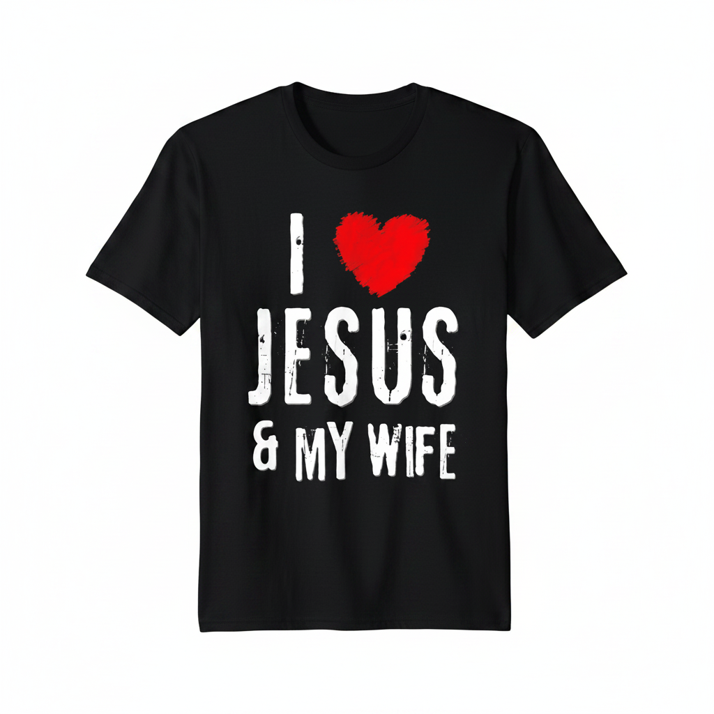I Love Jesus Graphic T-Shirt Collection