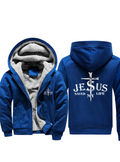 JESUS SAVED MY LIFE Fleece Coat