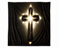 Shining Cross Soft Flannel Blanket
