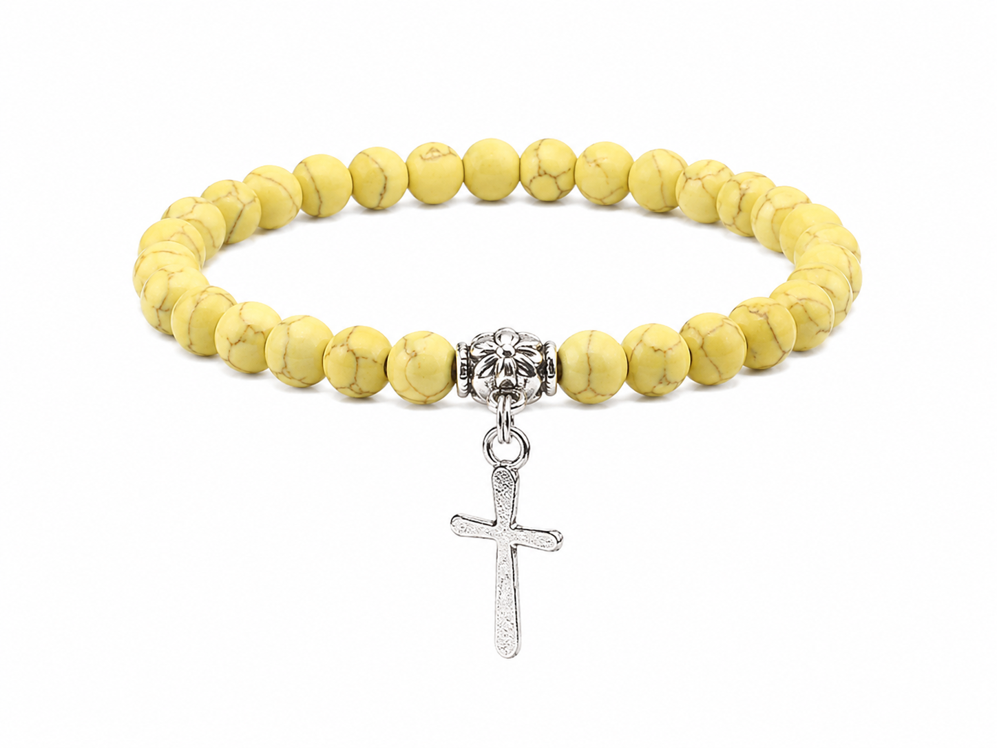 Boho Natural Stone Beaded Bracelet
