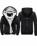 Love Cross Fleece Coat