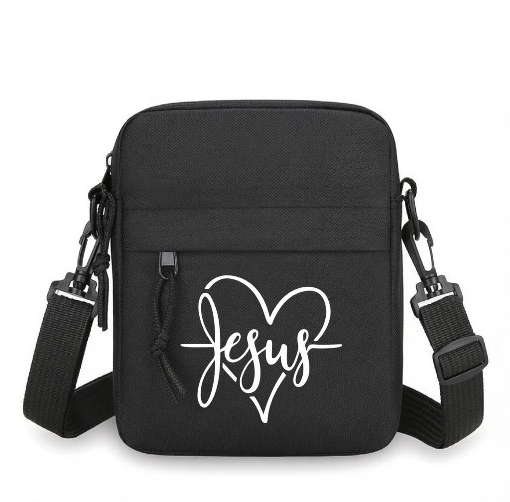 Jesus Heart Crossbody Bag
