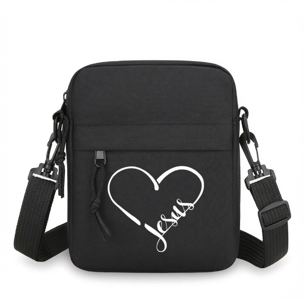 Jesus Heart Crossbody Bag