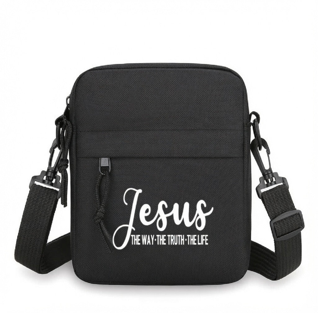 Elegant Jesus · The Way · The Truth · The Life Crossbody Bag