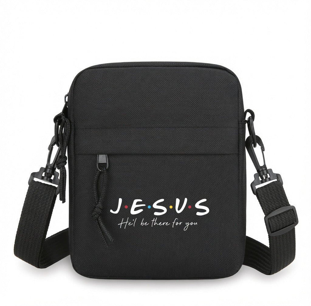 J·E·S·U·S — He'll Be There for You Crossbody Bag