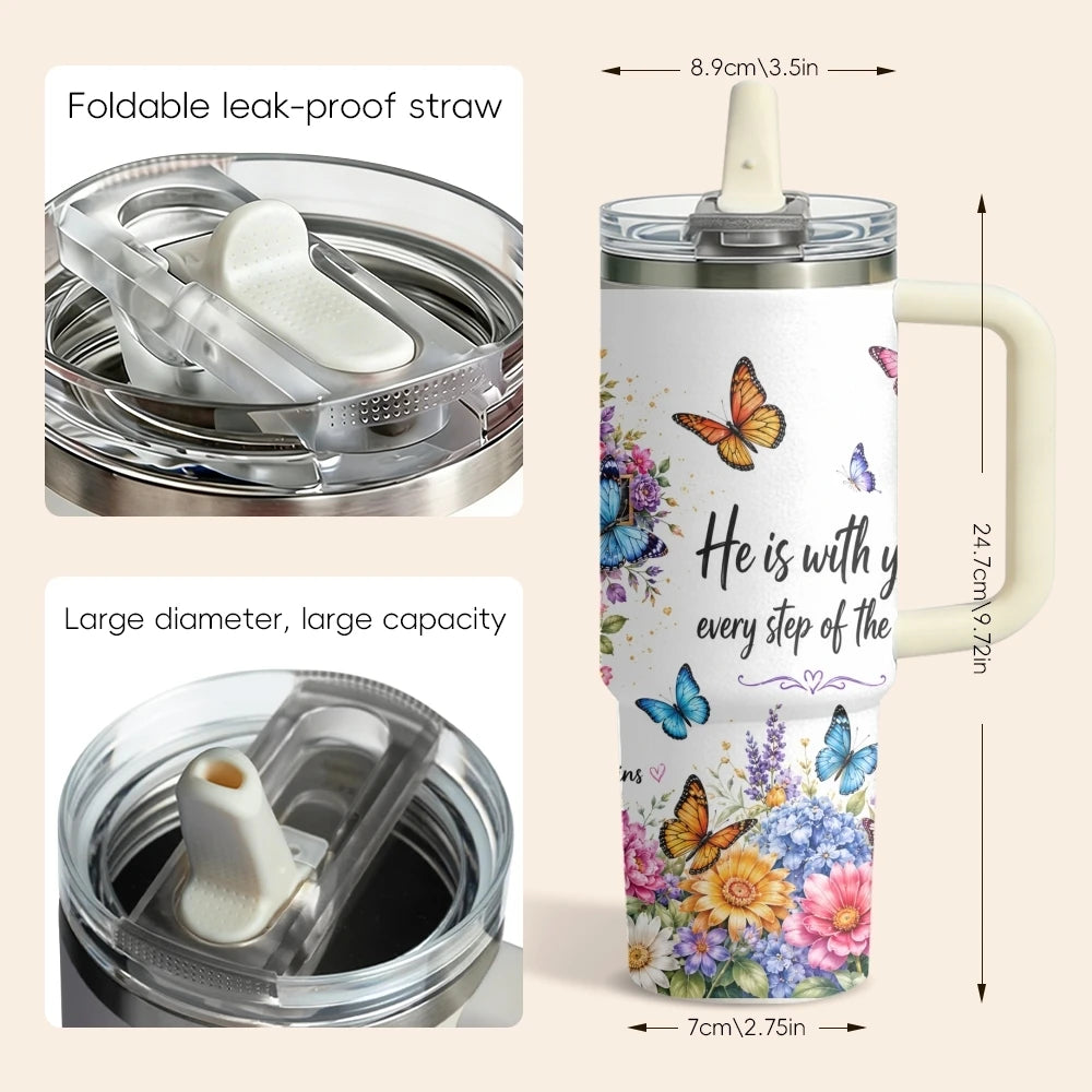 Floral Cross Insulated Tumbler Collection
