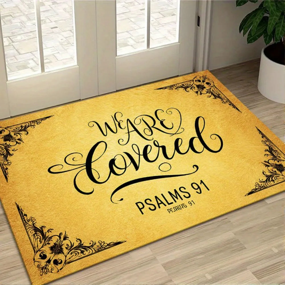 Psalm 91 Door Mat