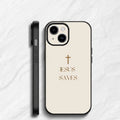 Saved By Jesus iPhone Case
