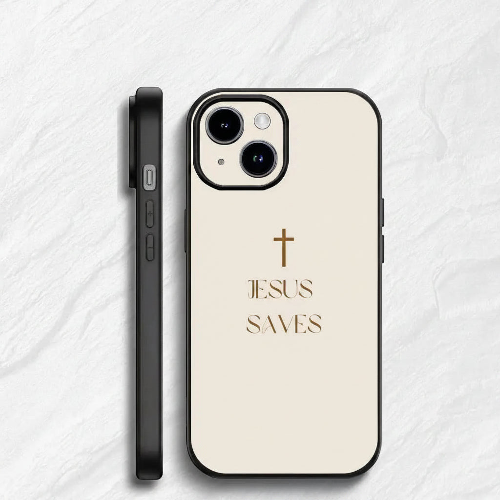 Saved By Jesus iPhone Case