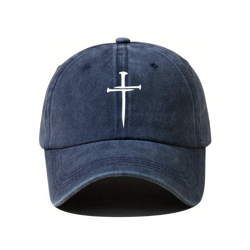 Nail Cross Vintage Dad Hat