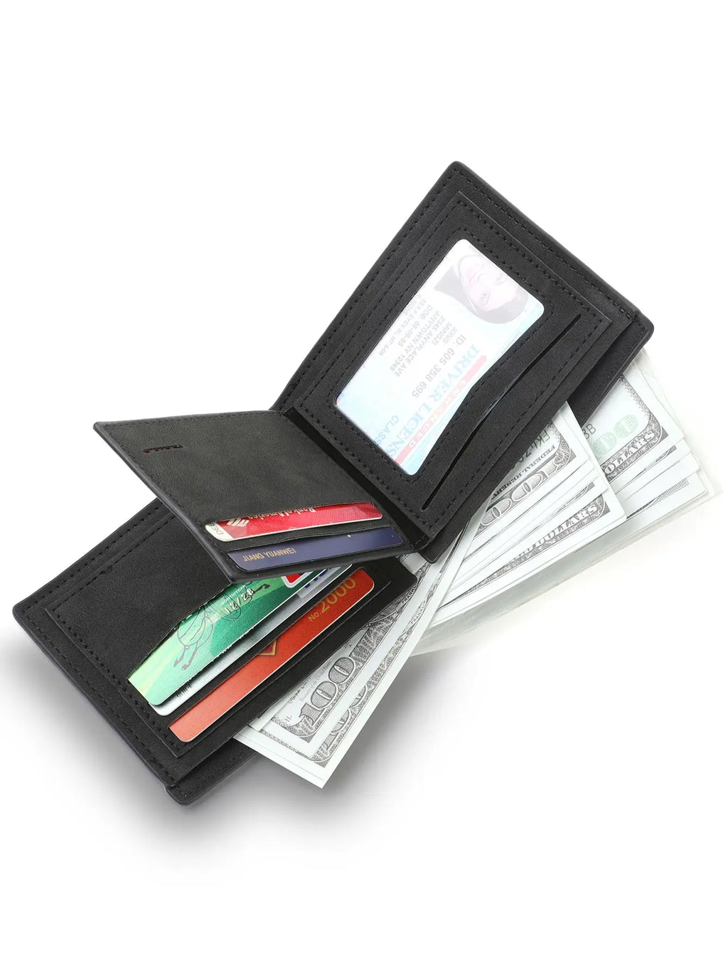 Retro JESUS Print Design Short Wallet