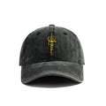 Elegant Jesus Cross Vintage Washed Cap