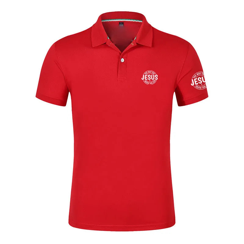Jesus — The Way, The Truth, The Life Polo Sport Shirt