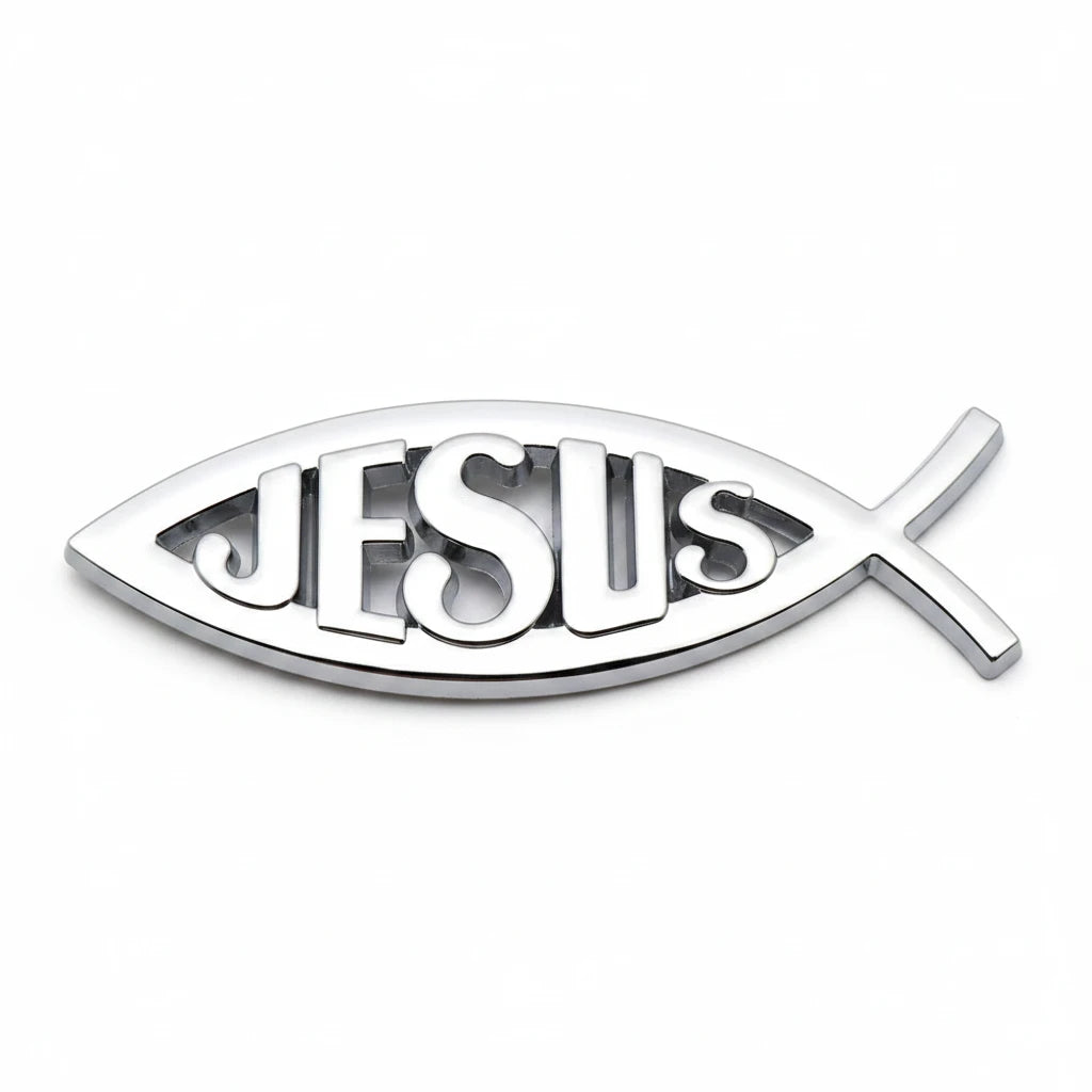 Ichthys 3D Metal Car Emblem