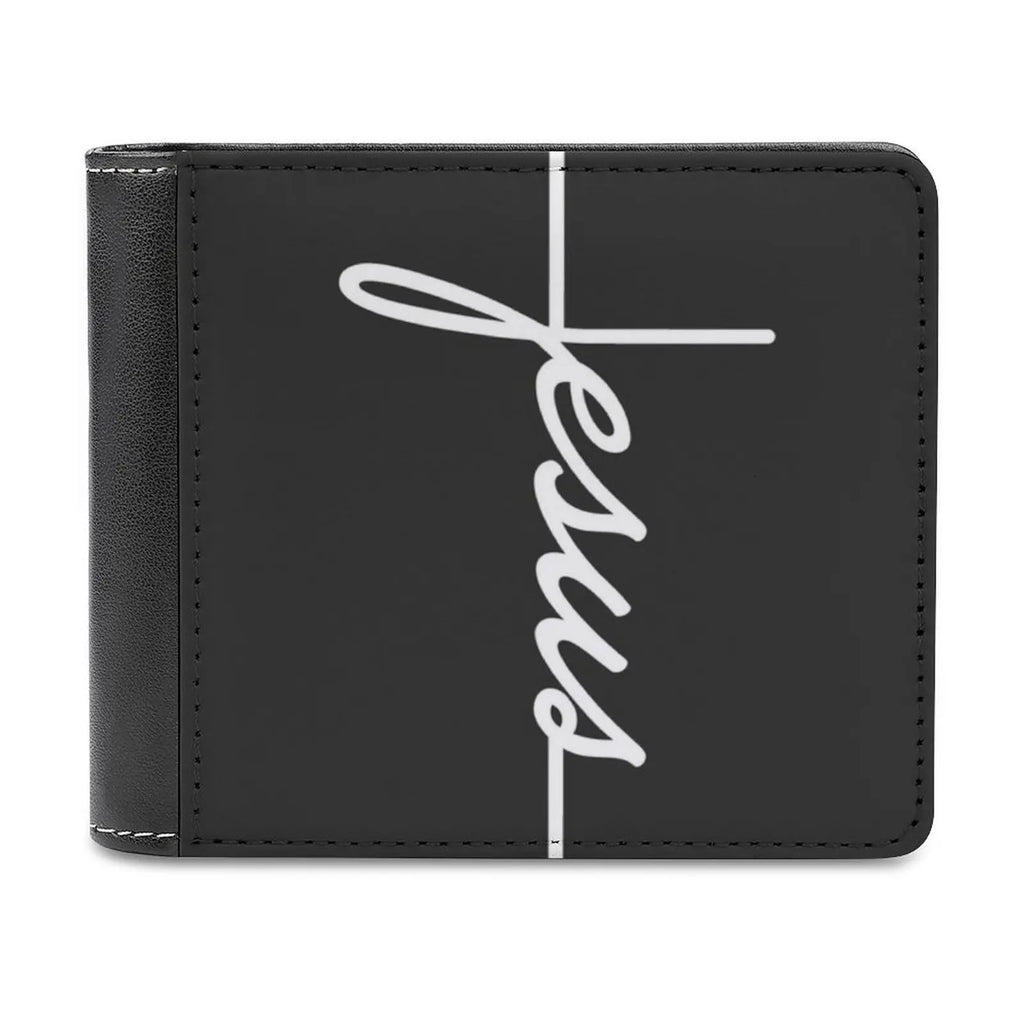 Jesus Cross Leather wallet