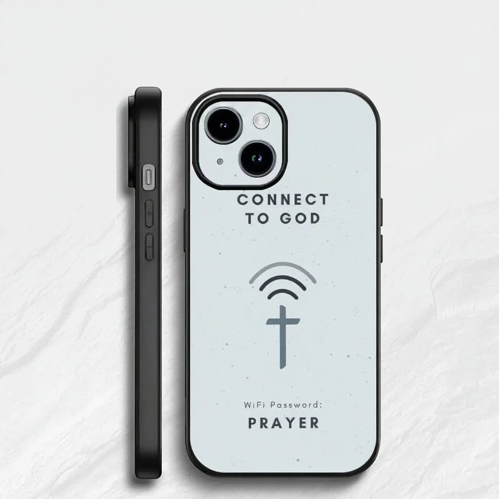 Connect To God iPhone Case