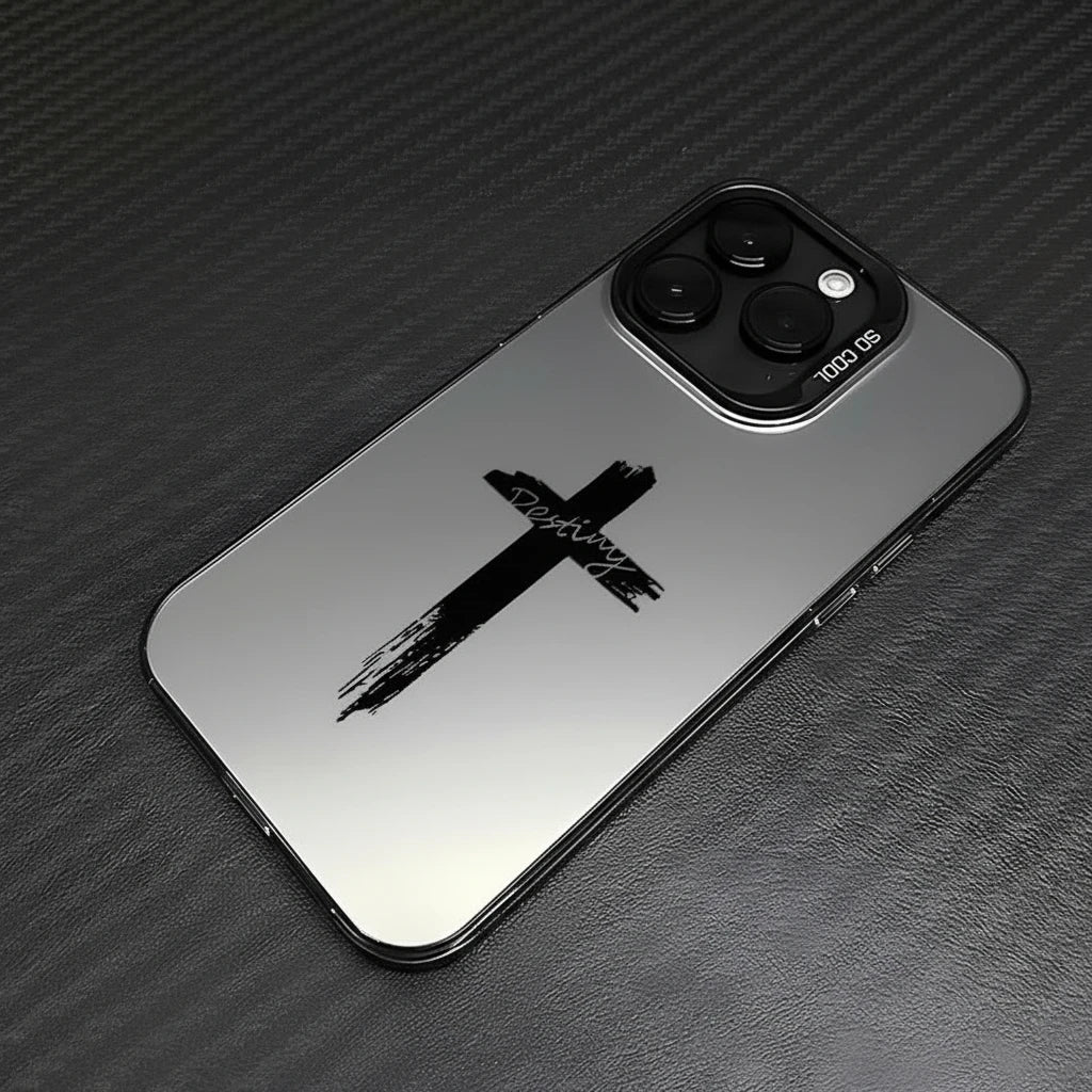 Painted Cross iPhone Case