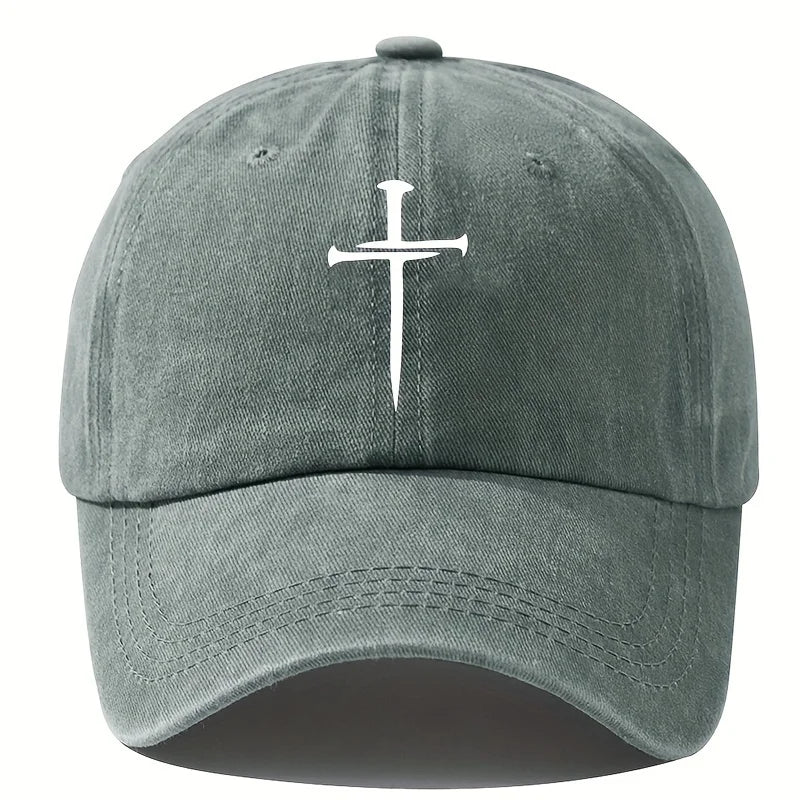 Nail Cross Vintage Dad Hat