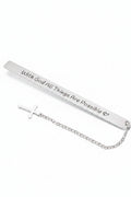 With God All Things Are Possible Stainless Steel Bookmark