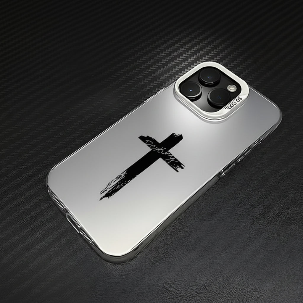Painted Cross iPhone Case