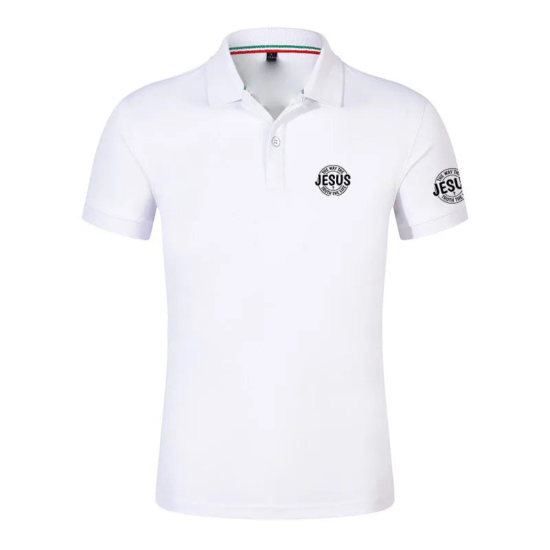 Jesus — The Way, The Truth, The Life Polo Sport Shirt