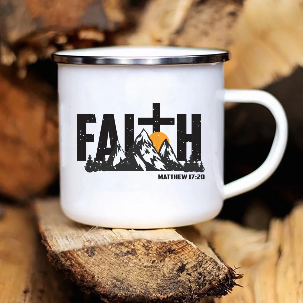 Faith Can Move Mountains Camping Mug Collection