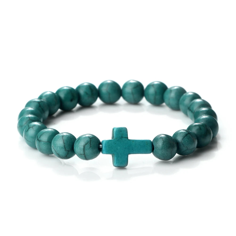 Natural Stone Onyx Beaded Bracelet Collection