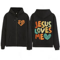 Jesus Loves Me Zip Hoodie Collection