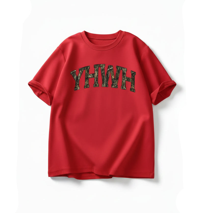 Camo YHWH Oversized T-shirt Collection