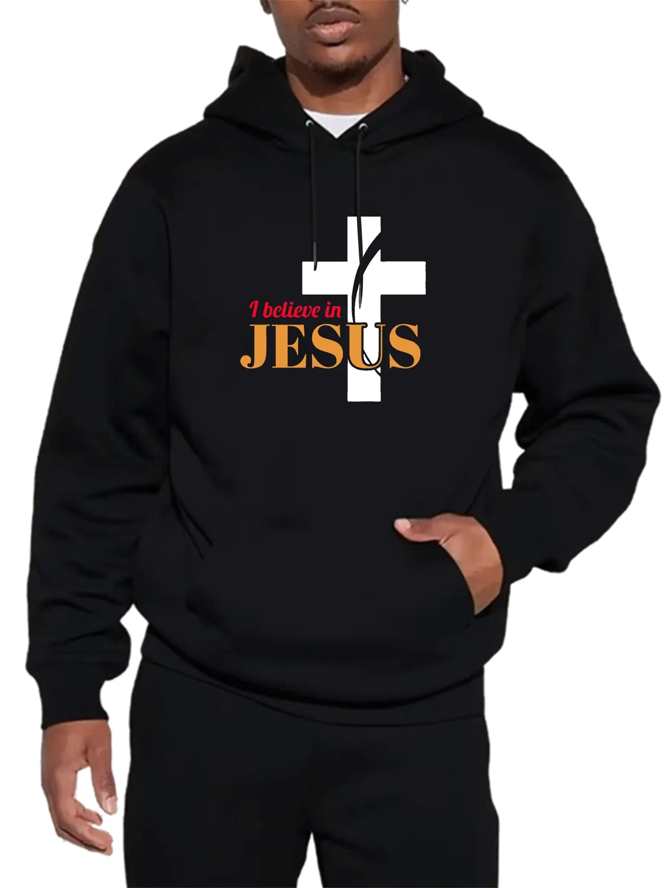 I Believe in Jesus Cross Hoodie