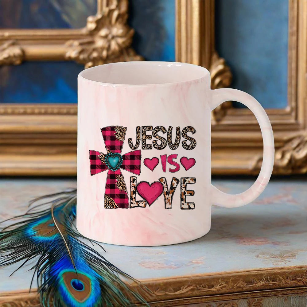 Colorful Ceramic Christian Mug Collection
