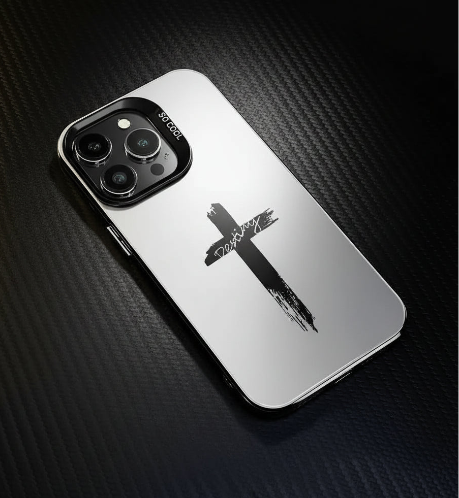 Painted Cross iPhone Case