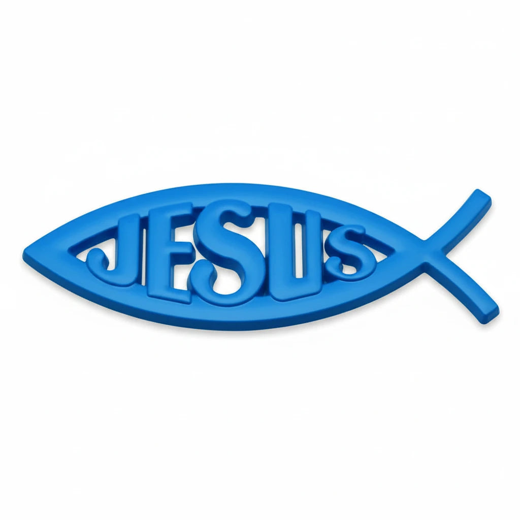 Ichthys 3D Metal Car Emblem