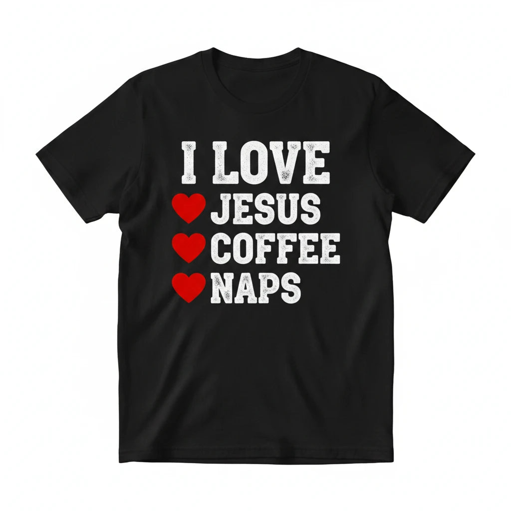I Love Jesus Graphic T-Shirt Collection