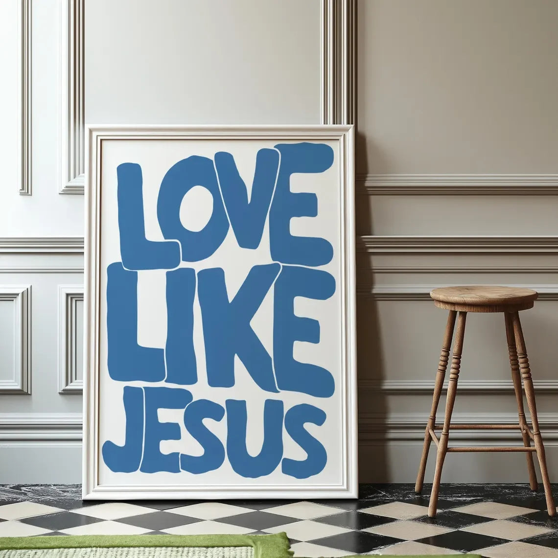 Love Like Jesus Canvas Poster Collection