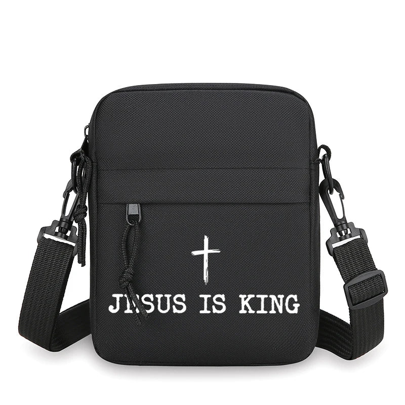 Jesus Is King Crossbody Bag