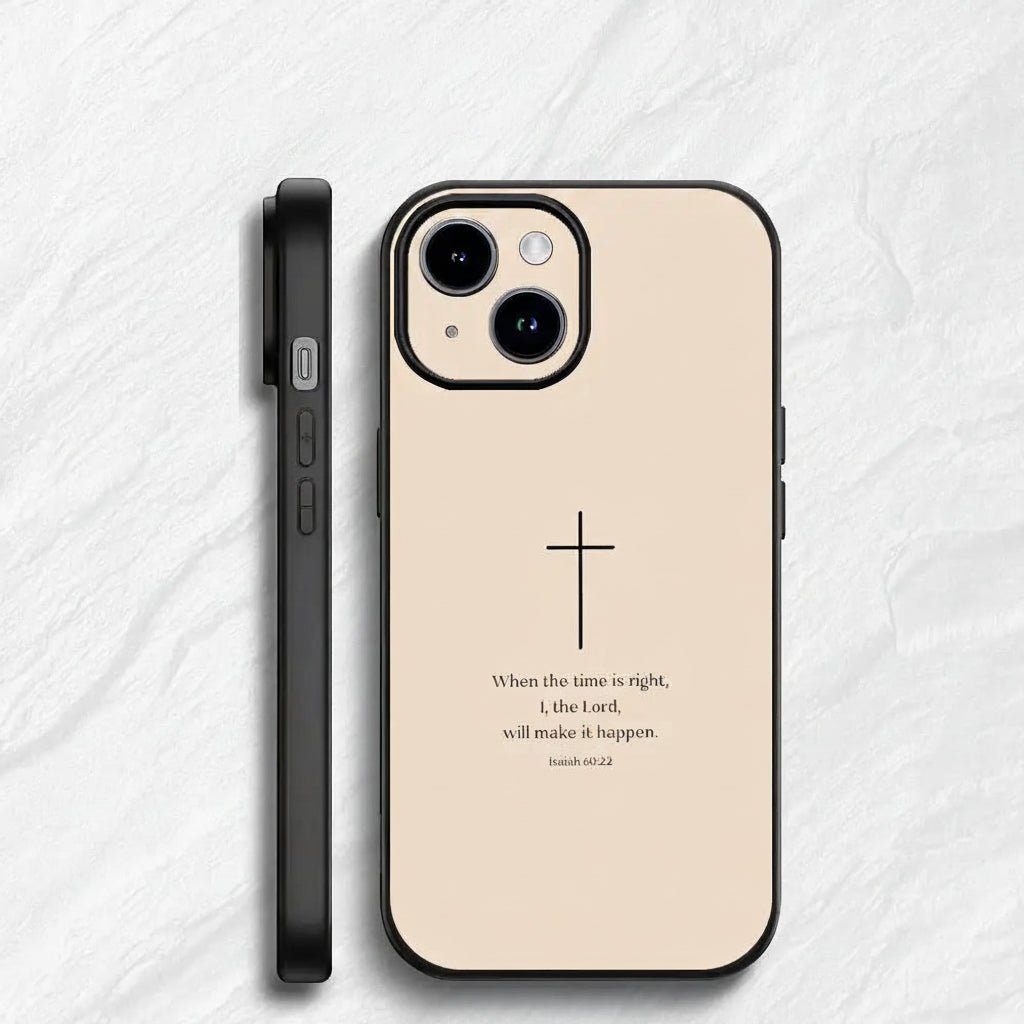 The Lord's Timing iPhone Case