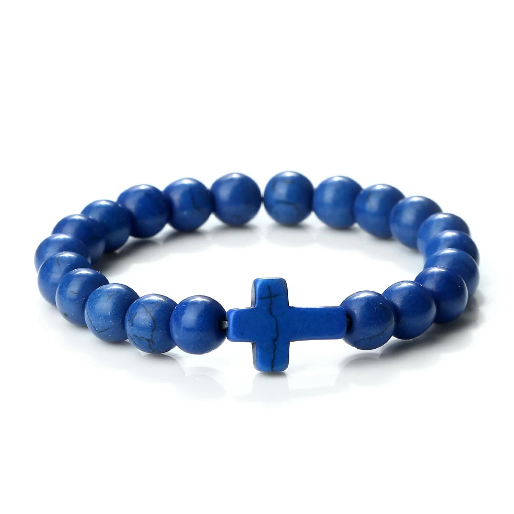 Natural Stone Onyx Beaded Bracelet Collection
