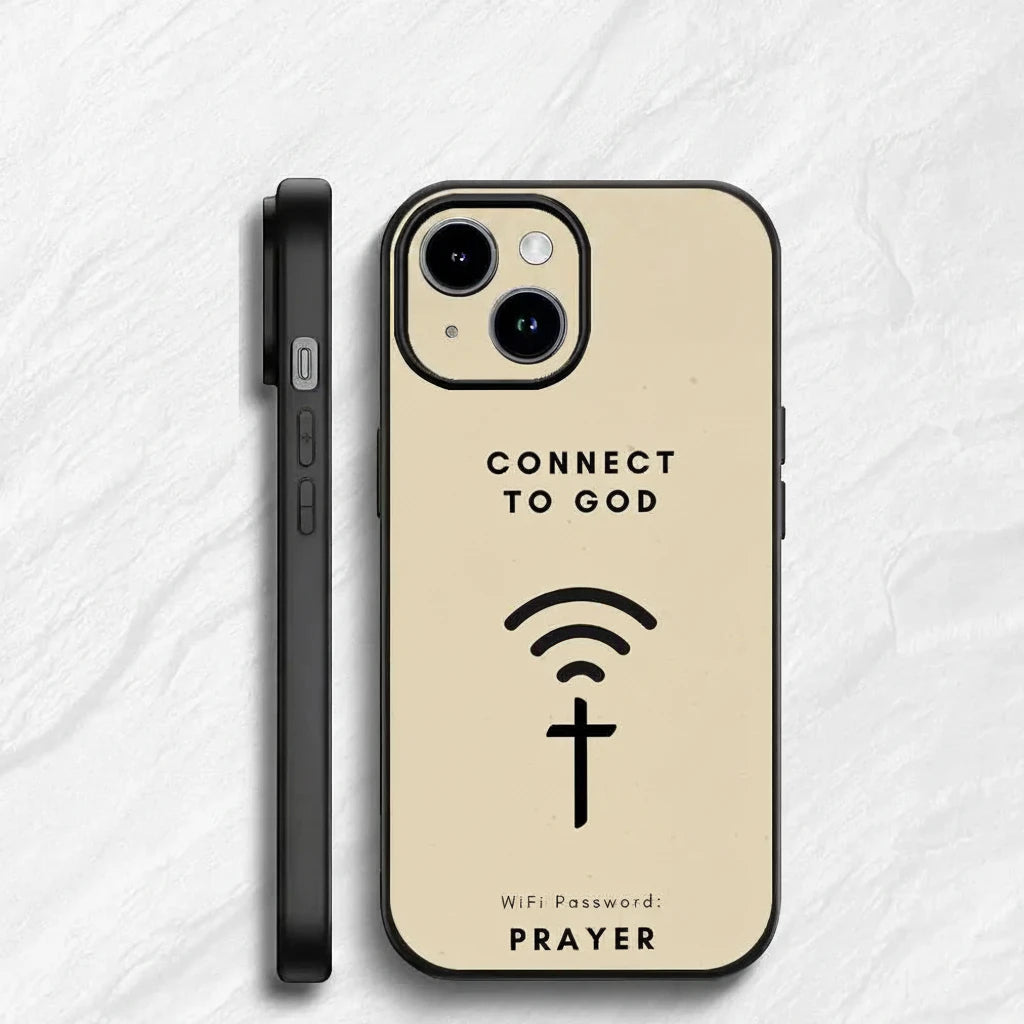 Connect To God iPhone Case